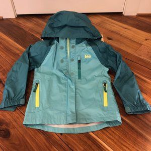 Like New REI Kid's Rain Jacket XXS Sz. 4-5